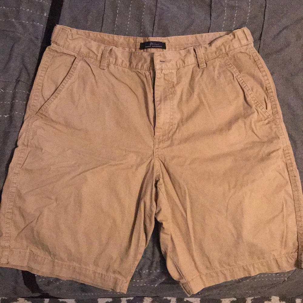 Marc Anthony tan shorts